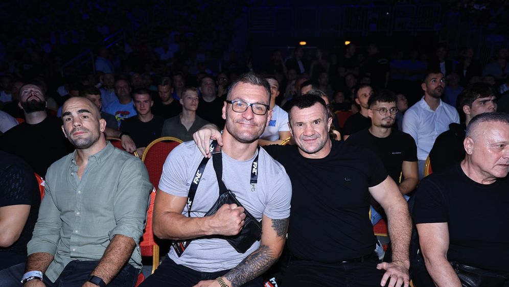 Stipe Miočić i Mirko Filipović