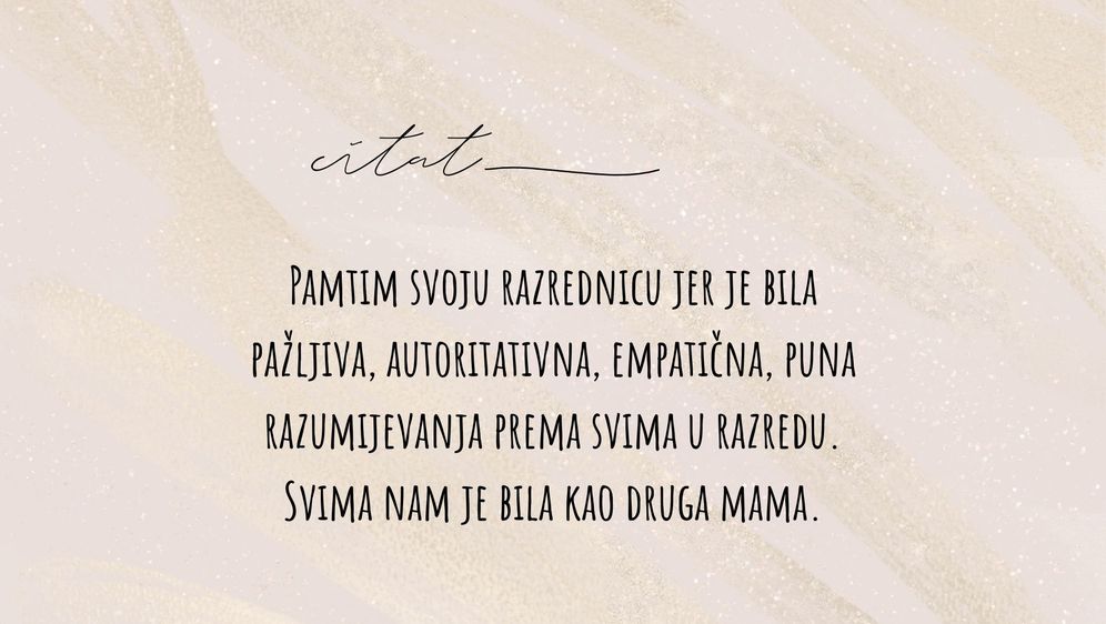 Izjave o učiteljima