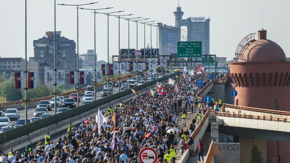 Studenti prosvjedovali u Beogradu - 9