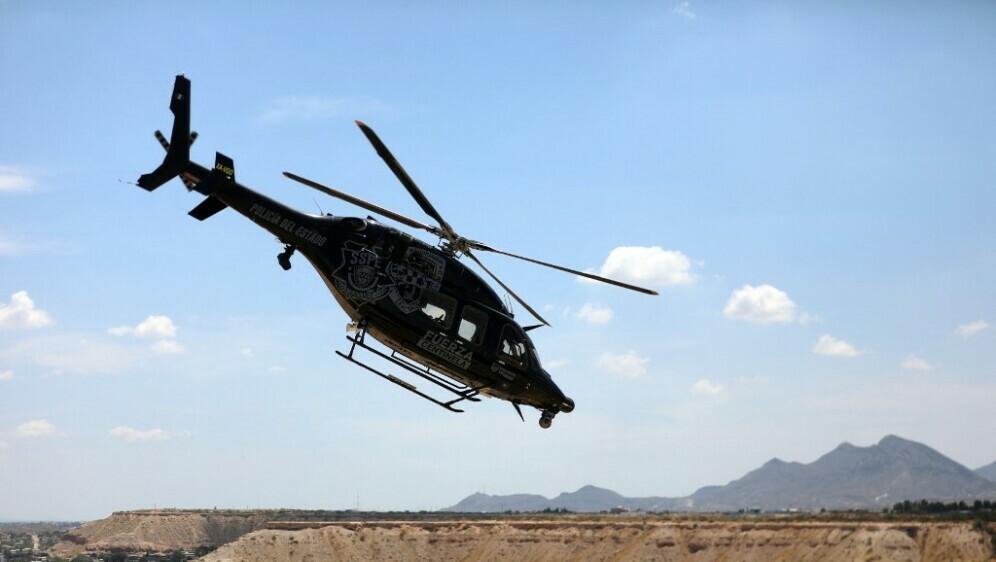 Helikopter u Meksiku