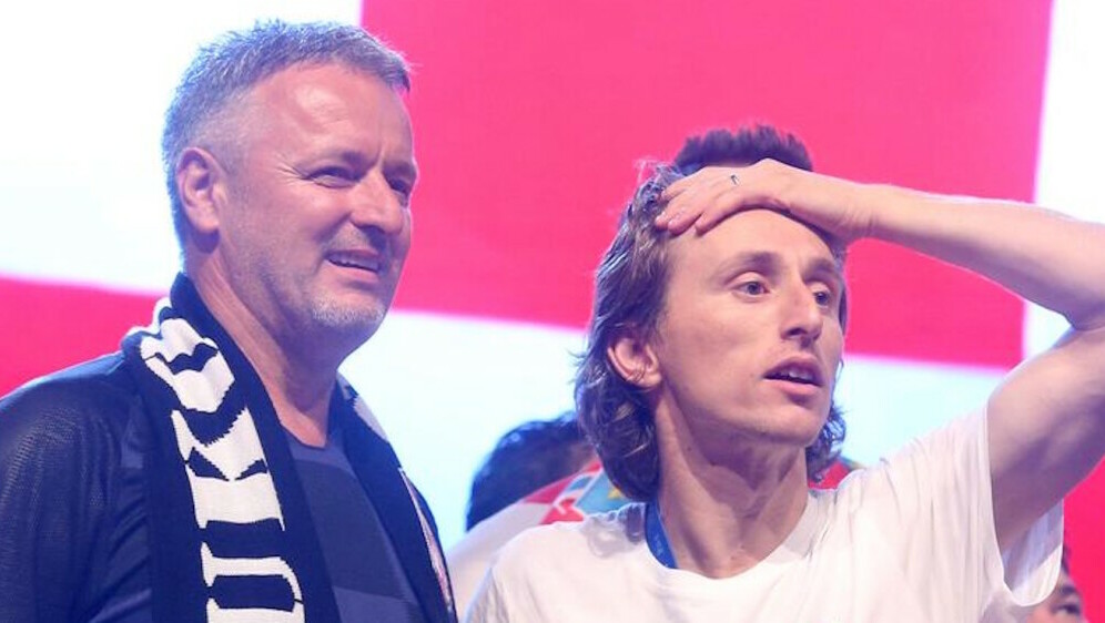 Luka Modrić i Marko Perković Thompson