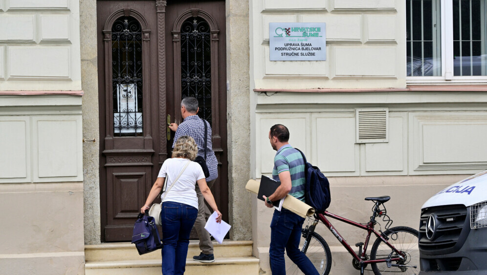 USKOK uhićenja u Hrvatskim šumama - 1