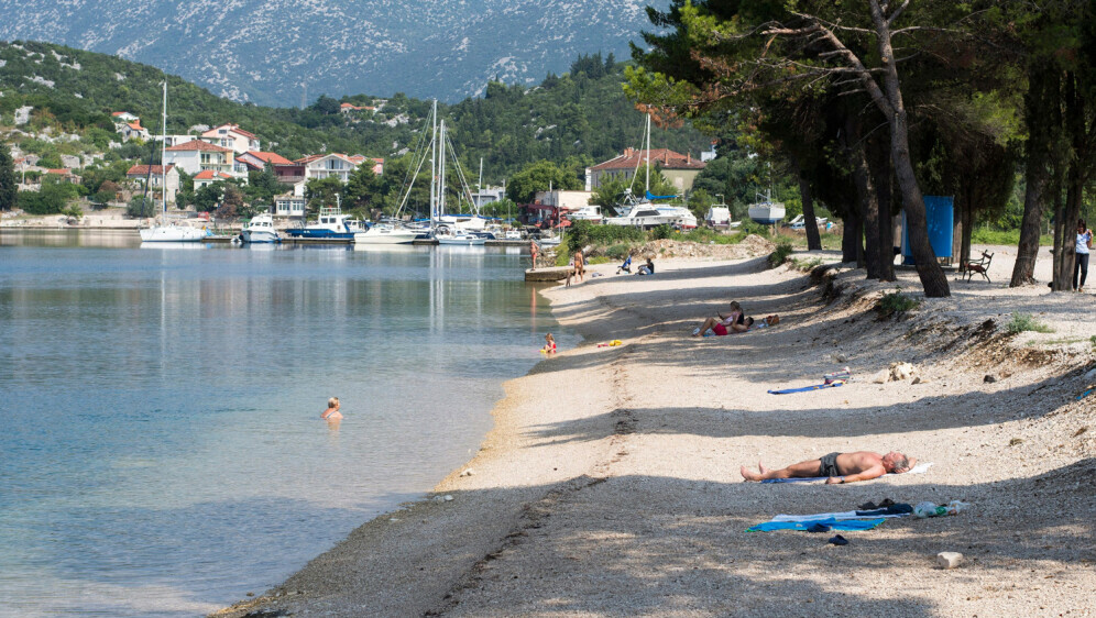 Plaža u Pločama, ilustracija