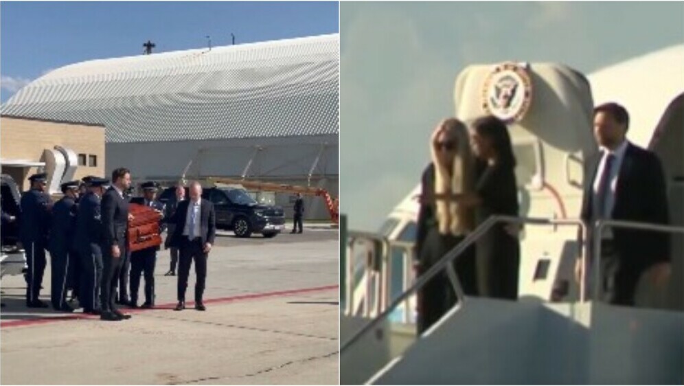 J. D. Vance s lijesom ubijenog Kirka