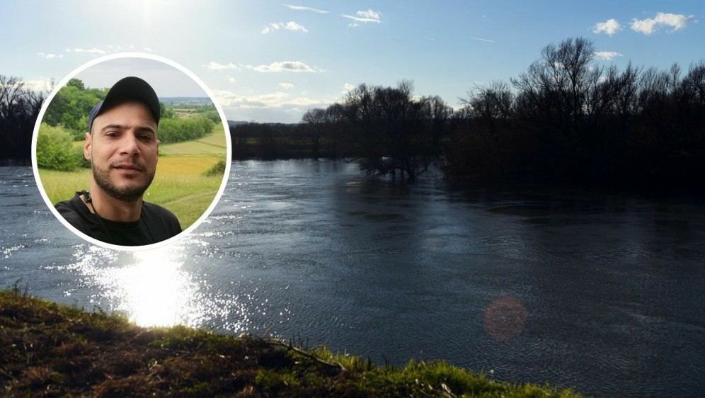 Ušće Korane u Kupu gdje je bačen stradali Amar Sofić