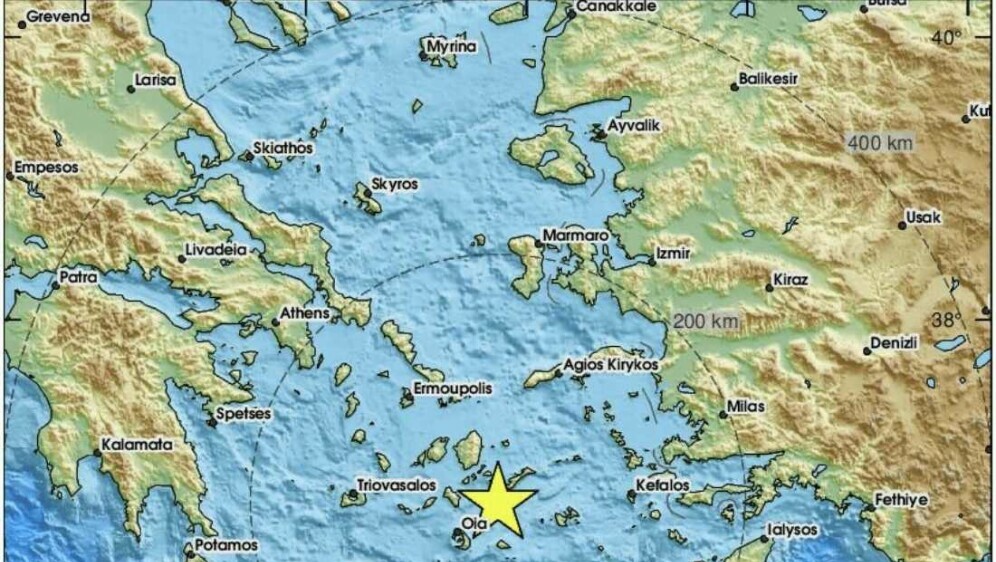 Grčku pogodio potres