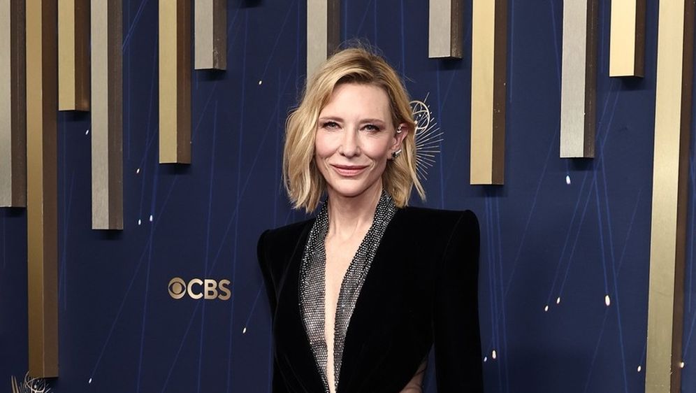 Cate Blanchett na dodjeli nagrada Emmy u Armanijevom kombinezonu