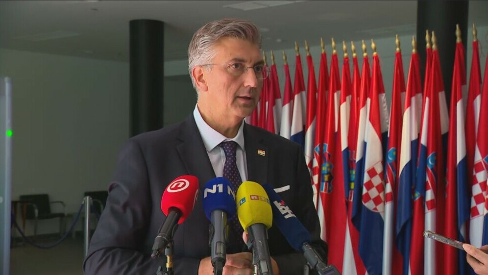 Premijer Andrej Plenković nakon aktualnog sata