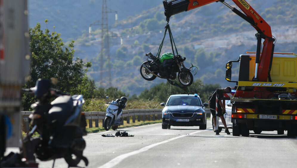 Sudar motorista kod Trogira - 3