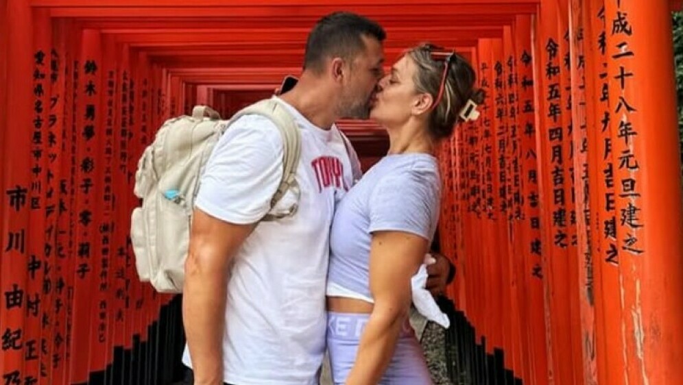 Sandra Bagarić i suprug