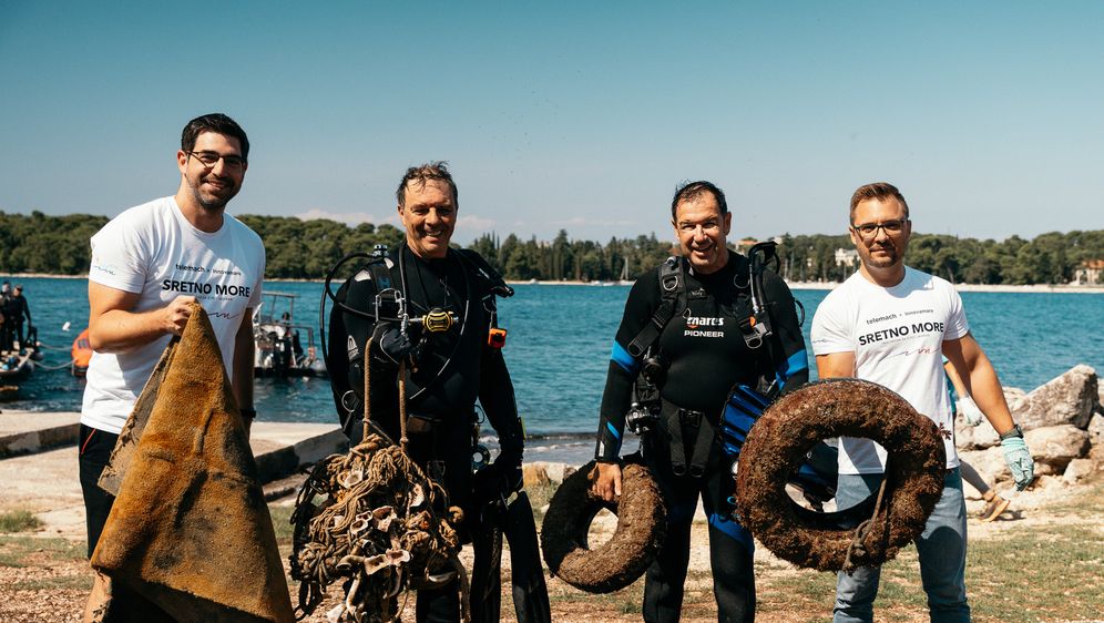 Mateo Ivanac, Davide Brattoni, Boris Kovaček i Igor Duić