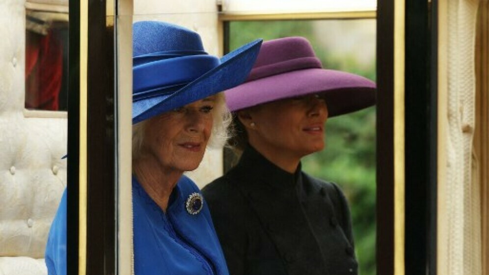 Doček Donalda Trumpa u Windsoru - 3