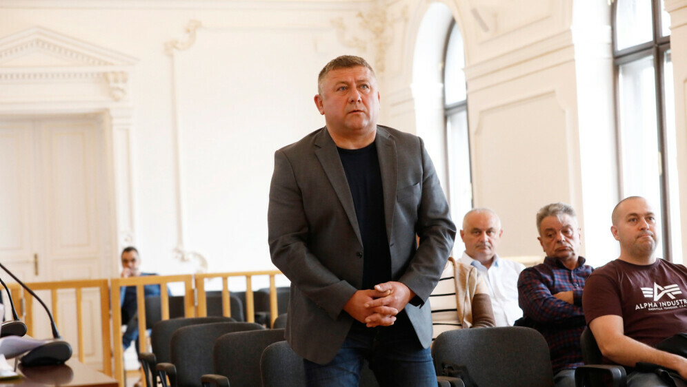 Damir Dekanić na sudu