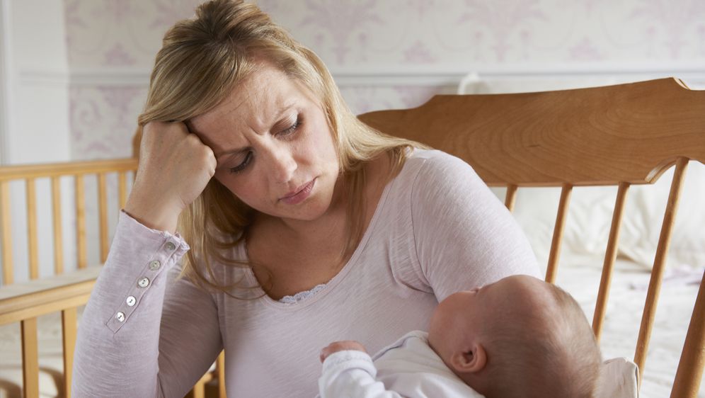 Postporođajna depresija, ilustracija