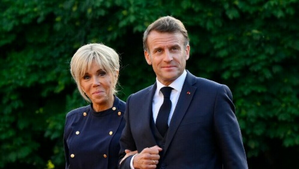 Emmanuel i Brigitte Macron