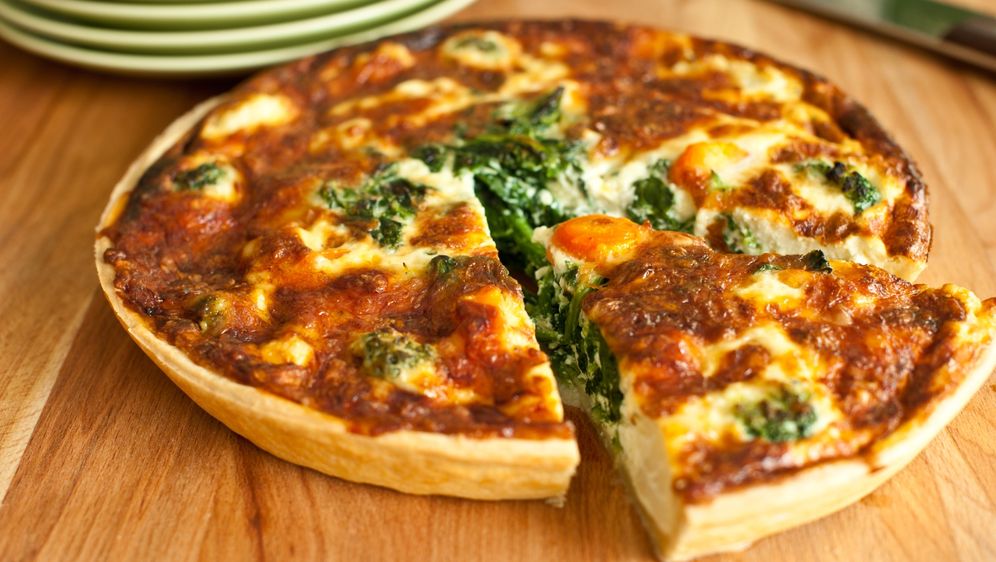 Quiche sa špinatom i sirom