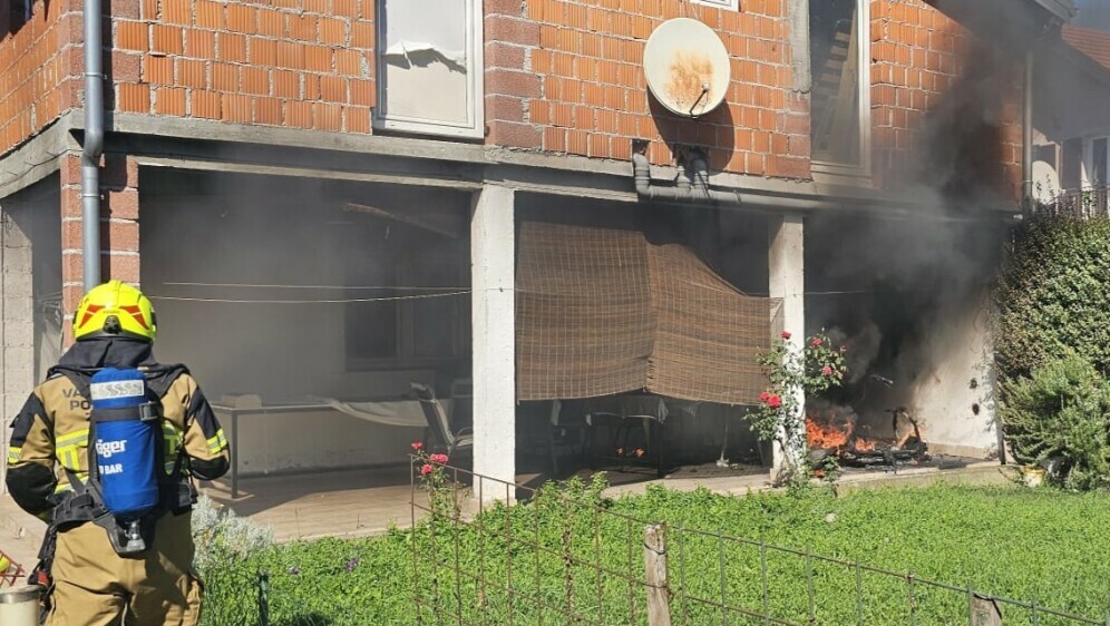 Požar u Sloboštini