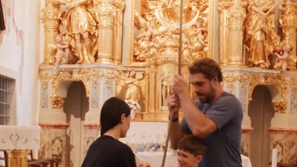 Anže Kopitar s obitelji