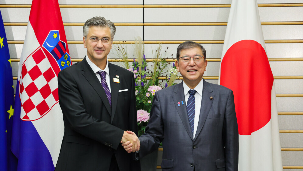 Andrej Plenković i Shigeru Ishiba