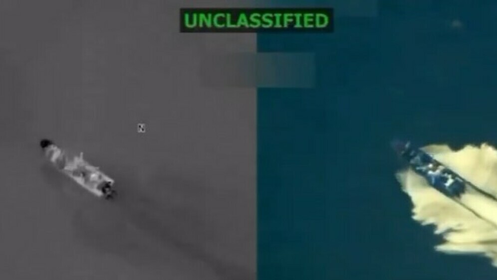 Amerikanci pogodili brod koji je navodno prevozio drogu.