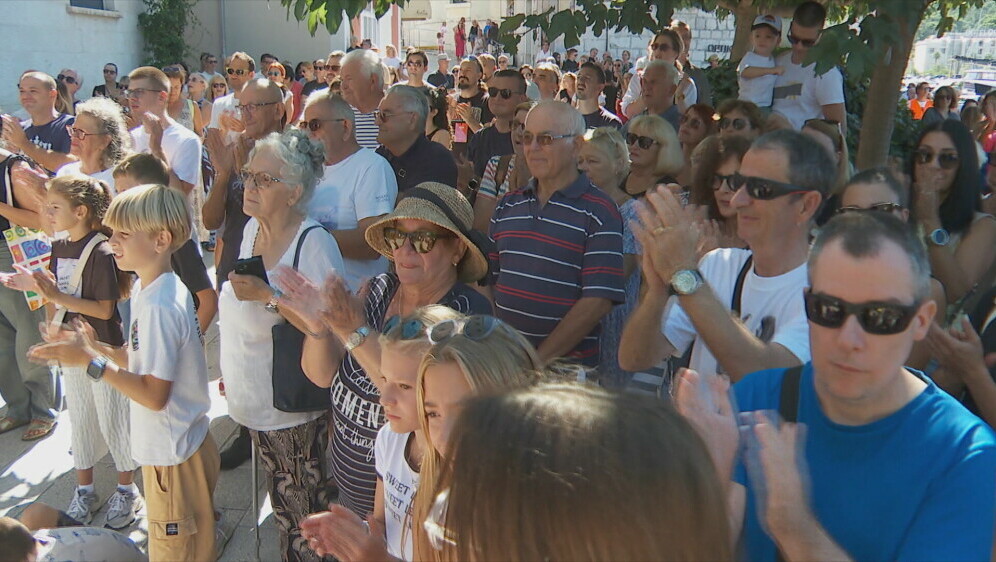 Prosvjed u Makarskoj