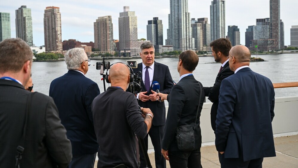 Zoran Milanović u New Yorku