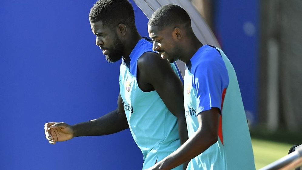 Samuel Umtiti i Ousmane Dembele