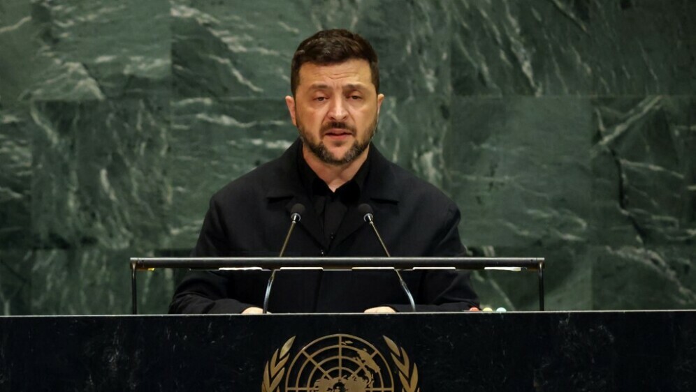 Predsjednik Ukrajine Volodimir Zelenskij pred Općom skupštinom UN-a - 4
