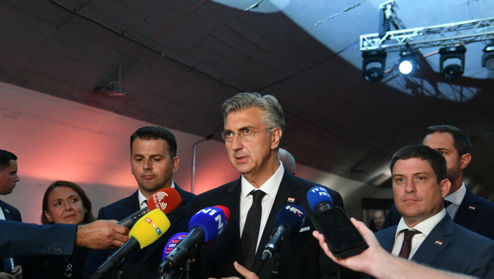 Premijer Andrej Plenković na otvorenju obnovljene cijevi tunela Učka