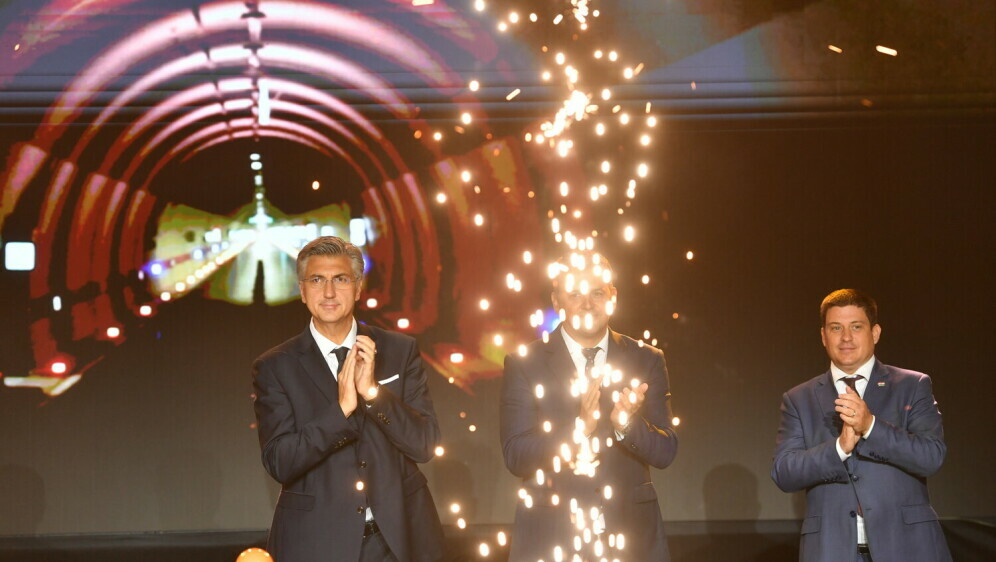 Svečano puštanje u promet obnovljene cijevi tunela Učka - 30