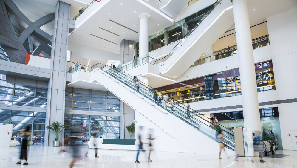 Trgovački centar, ilustracija