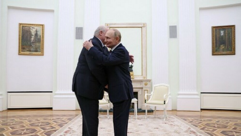 Aleksandar Lukašenko i Vladimir Putin