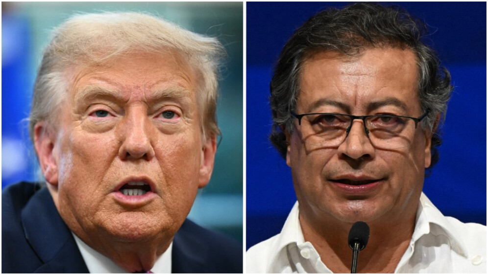 Donald Trump i Gustavo Petro