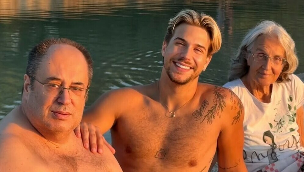 Marco Cuccurin s tatom i bakom