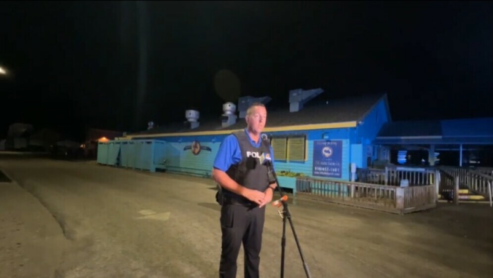 Policija u Southportu, screenshot