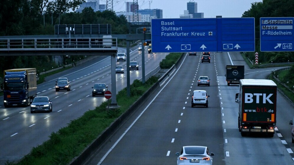 Njemačka autocesta, ilustracija