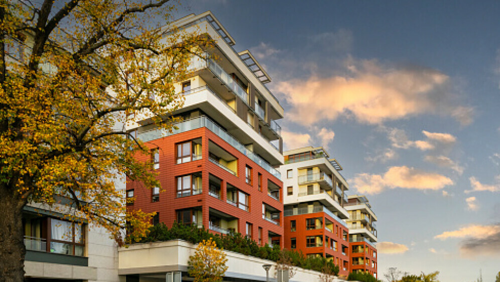 Stambena zgrada, ilustracija