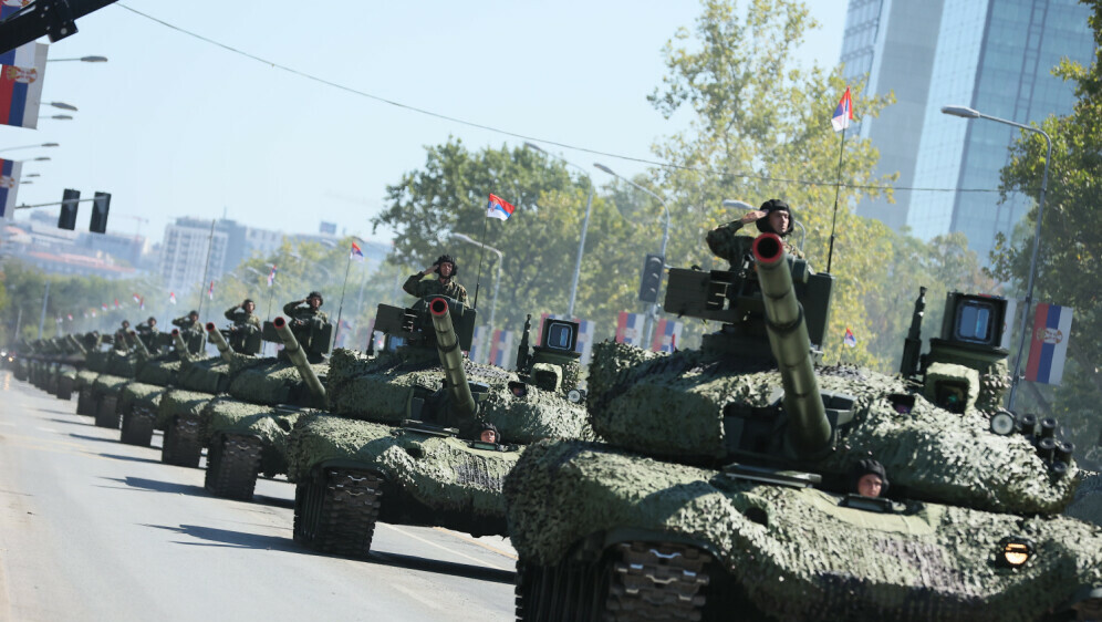 Vojna parada u Beogradu