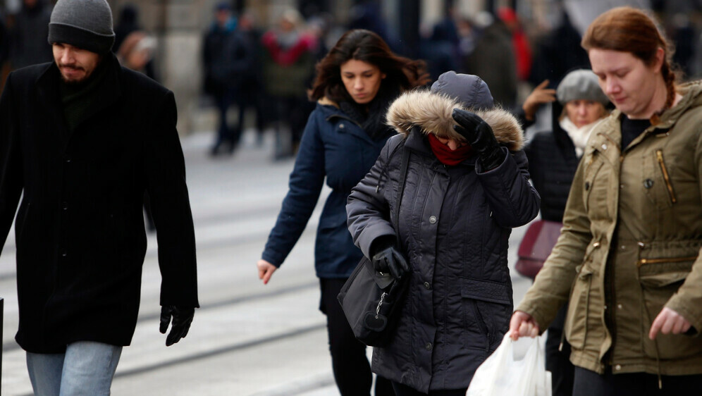 Hladan dan u Zagrebu, ilustracija